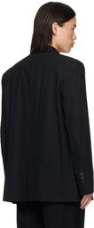 Ann Demeulemeester Black Ignaas Blazer