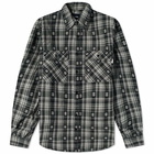 thisisneverthat Men's African Check Shirt in Black