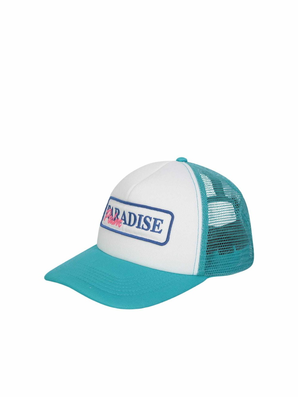 Photo: Palm Angels Paradise Palm Trucker Cap