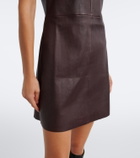 Stouls Dollie leather minidress