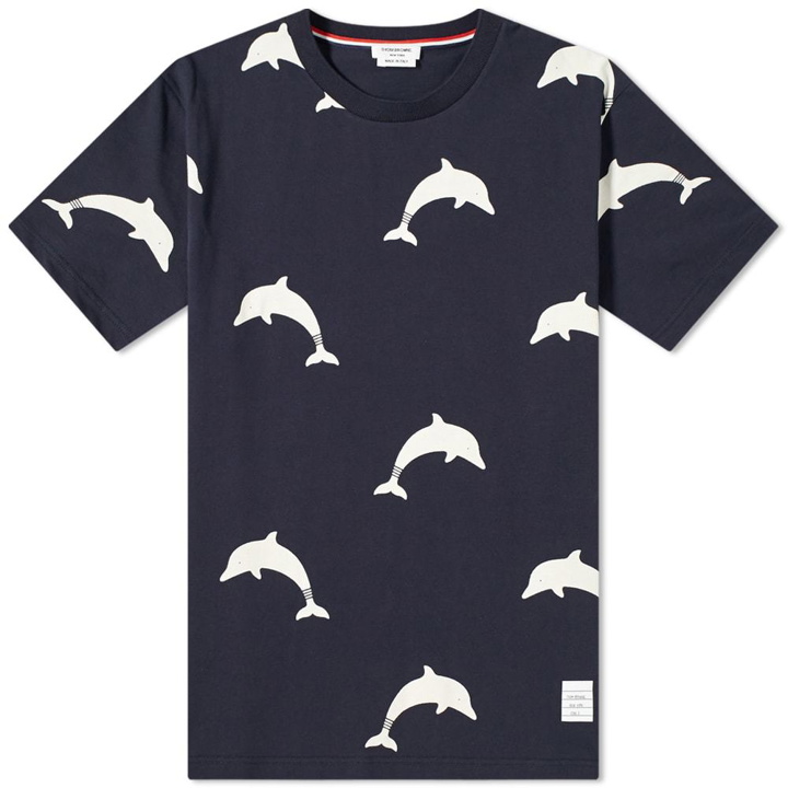 Photo: Thom Browne Dolphin Print Tee