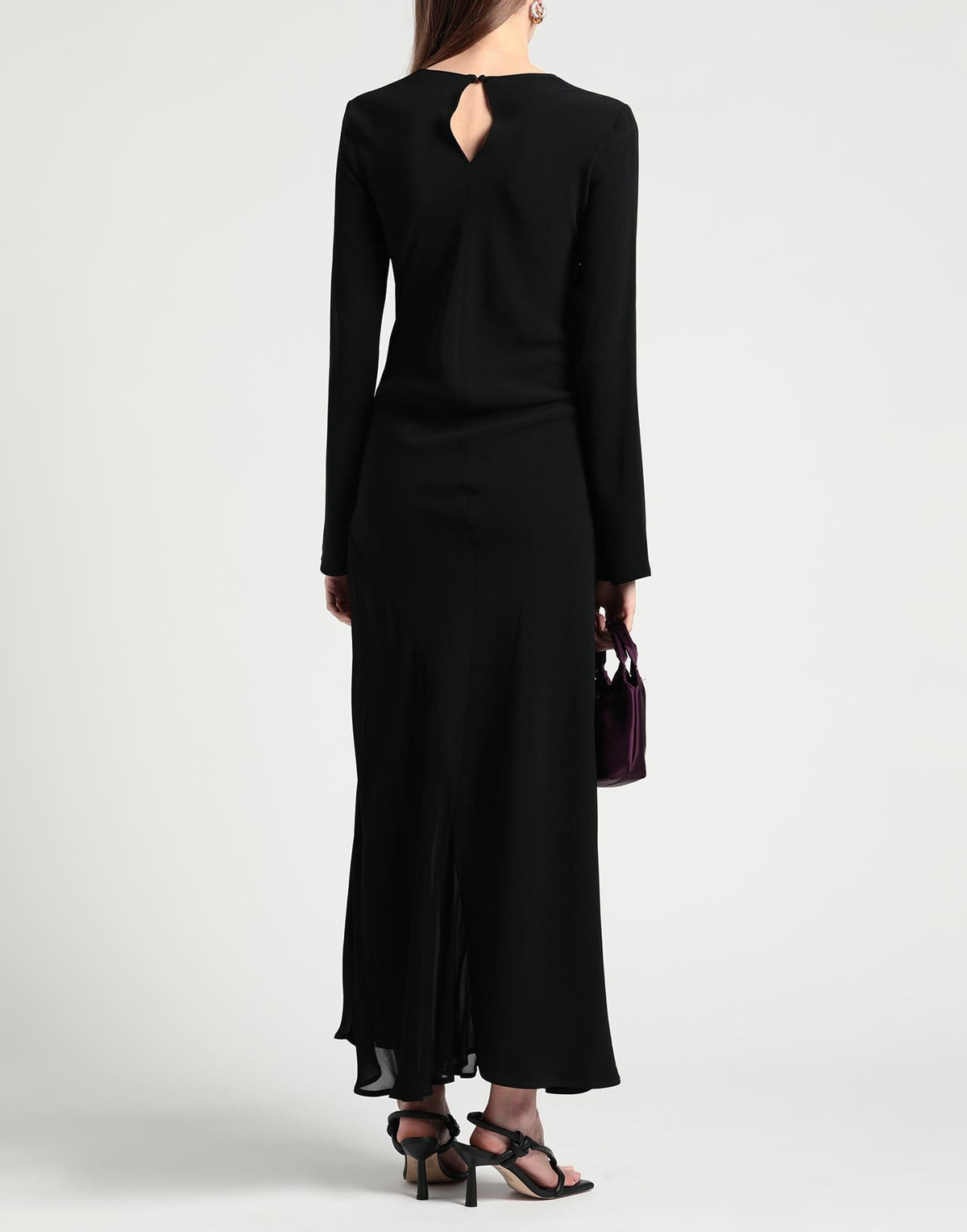 Jucca Womens Maxi dress in Black