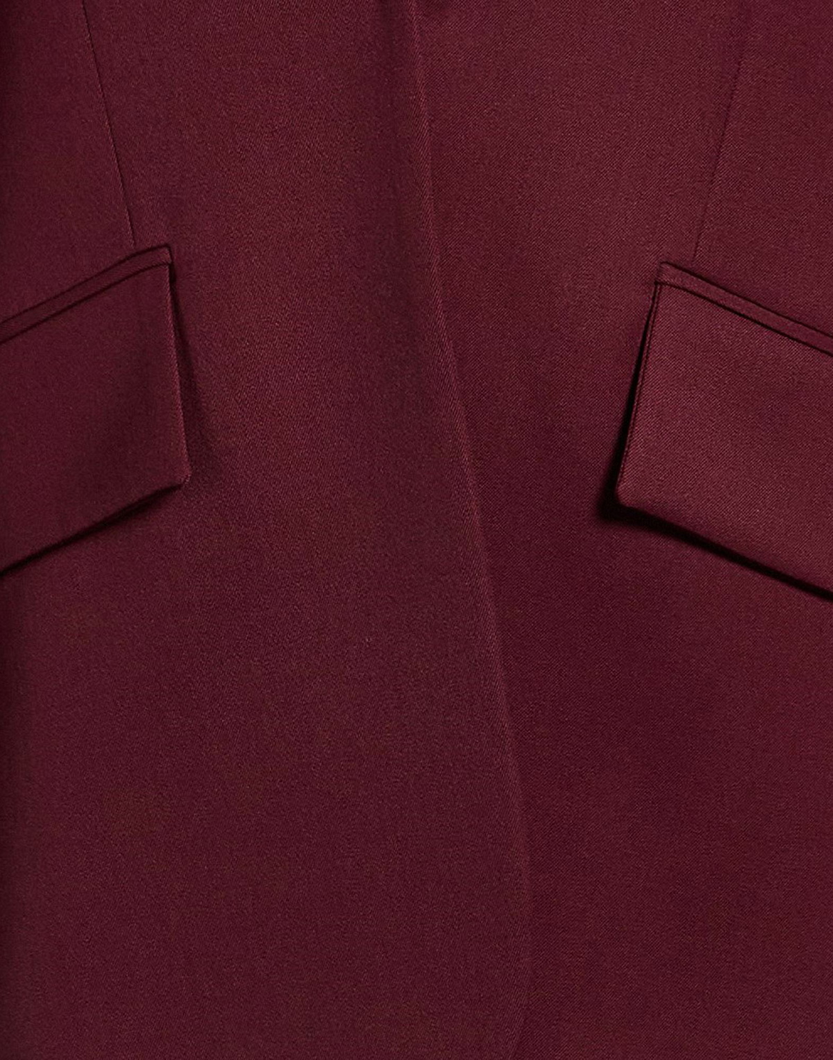 The Attico Womens Blazer Burgundy
