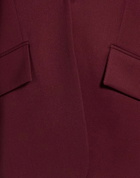 The Attico Womens Blazer Burgundy