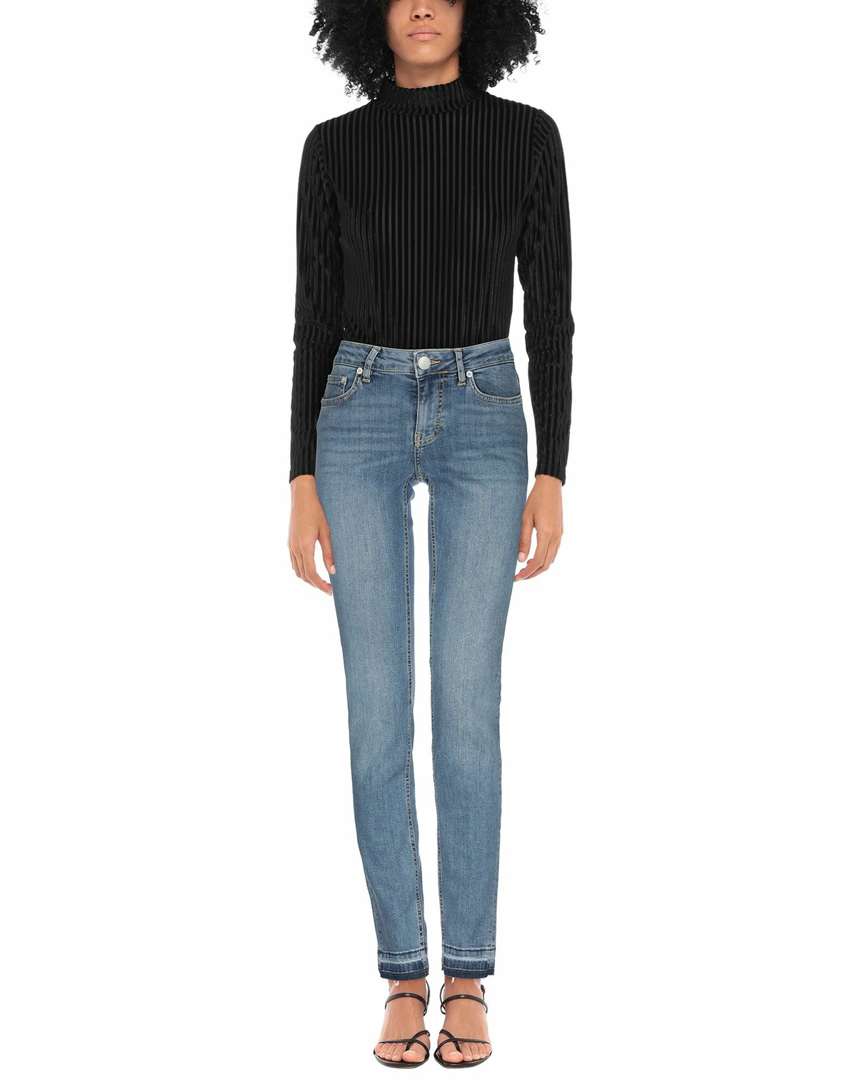 Maje Womens Jeans in Blue