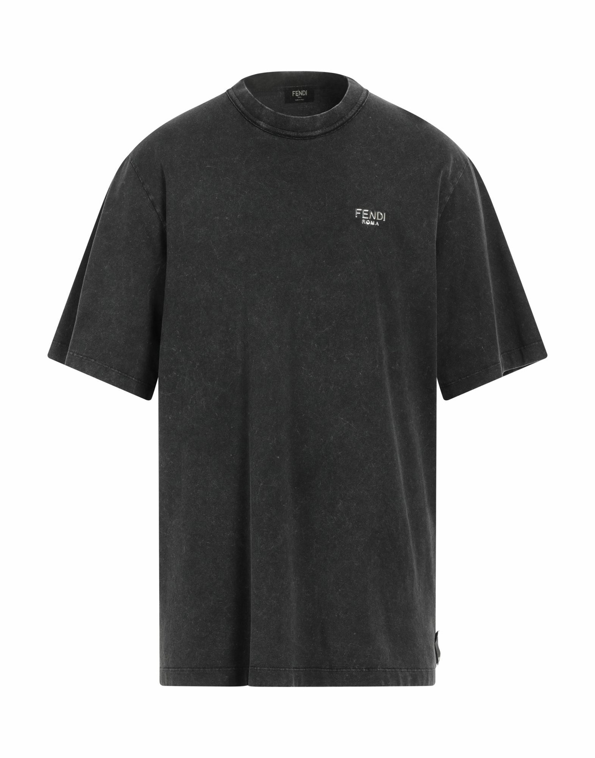 Fendi Mens T-shirt Charcoal
