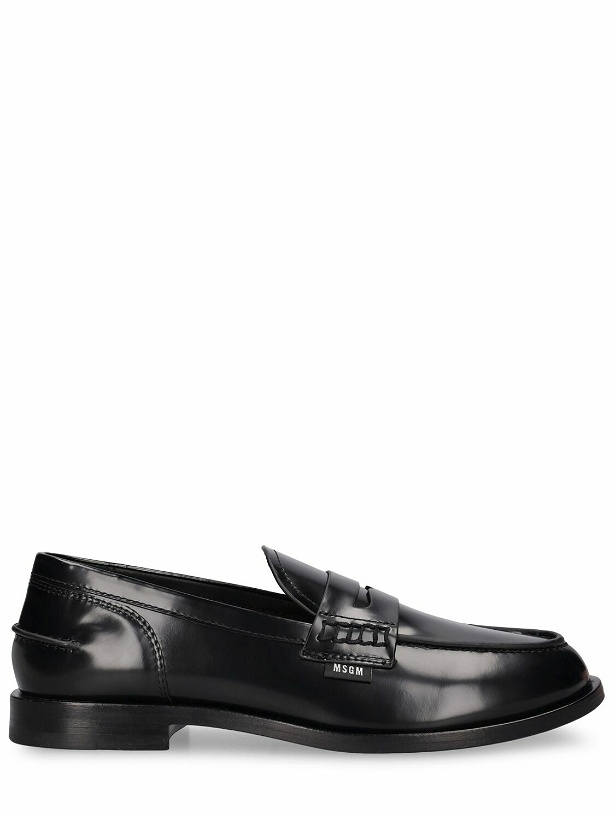 Photo: MSGM - 15mm Leather Loafers