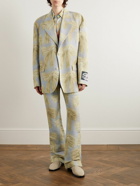 Acne Studios - Printed Woven Suit Jacket - Neutrals