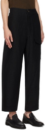 UMA WANG Black Paxton Trousers