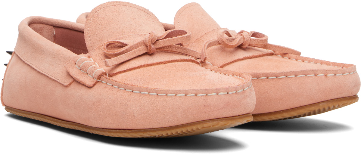 ABRA SSENSE Exclusive Pink Spike Loafers