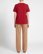 's Max Mara Womens T-shirt Brick