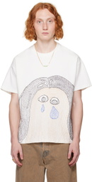 Glass Cypress White Crying T-Shirt