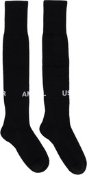 AMBUSH Black Jacquard Socks