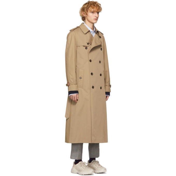 GUCCI Trench coat in beige