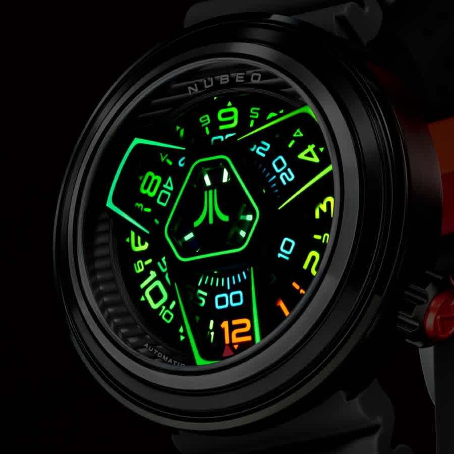 Nubeo Ventana Black Dial Mens Watch NB-6125-02