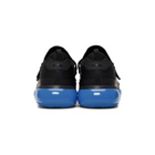 Prada Black and Blue Cloudbust Sneakers