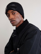 C.P. Company - Goggle Ribbed Cotton Beanie