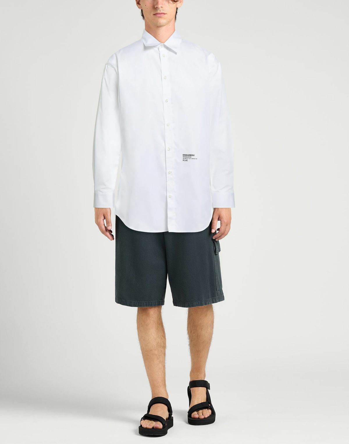 Dsquared2 Mens Shirt in White