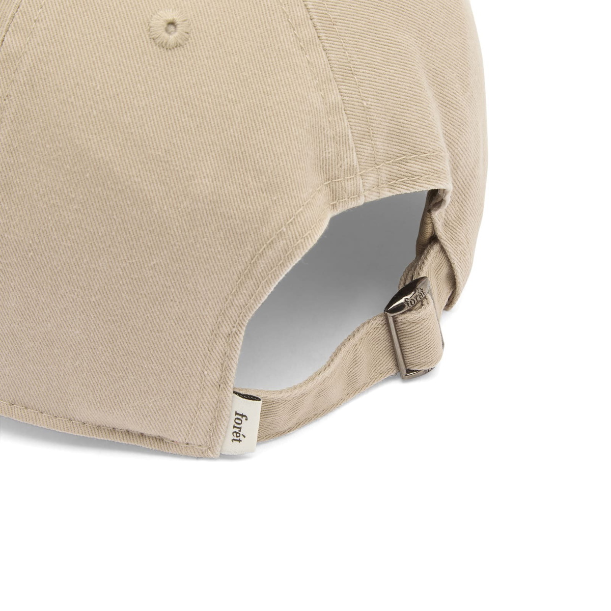 Foret Men's Flag Washed Cap in Khaki 