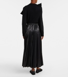 Junya Watanabe Jersey maxi skirt