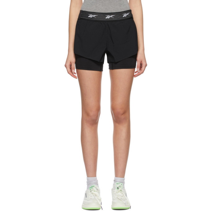 Photo: Reebok Classics Black Epic 2-In-1 Shorts