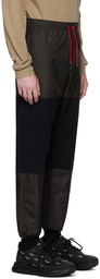 Hugo Black Paneled Track Pants