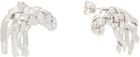 Rier Brushed Stud Earrings