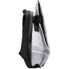 Cote and Ciel White Medium Layered Isar Backpack