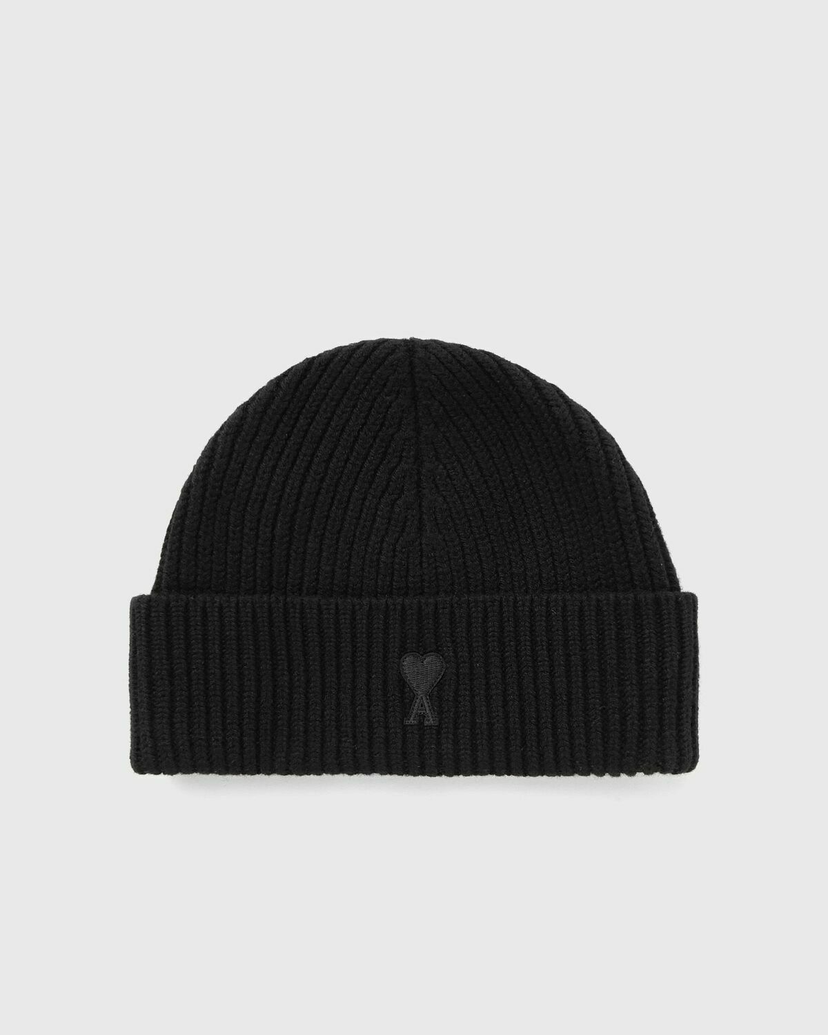 AMI Paris AMI DE COEUR BEANIE Black Mens Beany