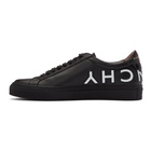 Givenchy Black and White Reverse Logo Urban Street Sneakers