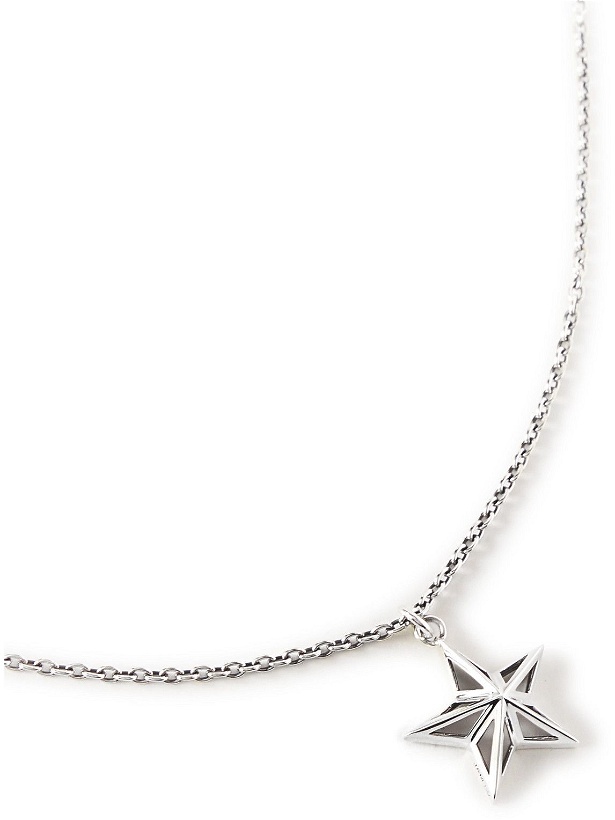Photo: Jam Homemade - Skeleton Star Sterling Silver Necklace