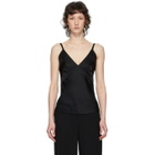 Haider Ackermann Black Crepe Camisole