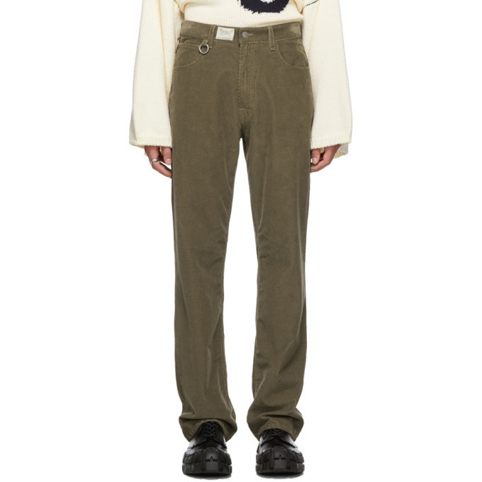 Photo: Raf Simons Brown Heroes and Losers Relaxed Fit Trousers