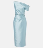 Solace London Ellison satin cocktail dress