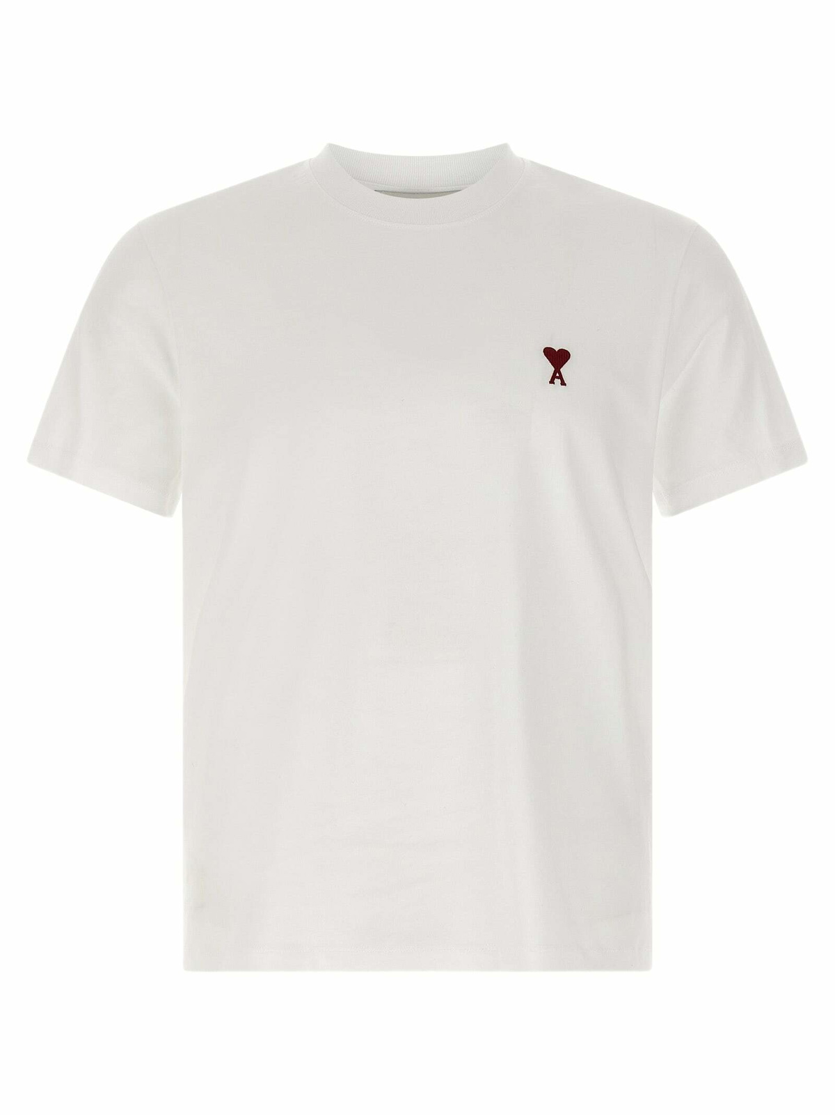AMI Alexandre Mattiussi Black Oversized Logo Patch T-Shirt