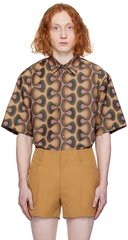 Photo: Dries Van Noten Multicolor Printed Shirt