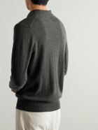 Allude - Cashmere Polo Shirt - Gray