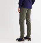 Brunello Cucinelli - Cotton-Corduroy Trousers - Green