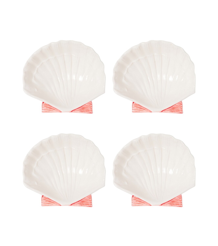 Photo: Les-Ottomans Set of 4 ceramic starter plates