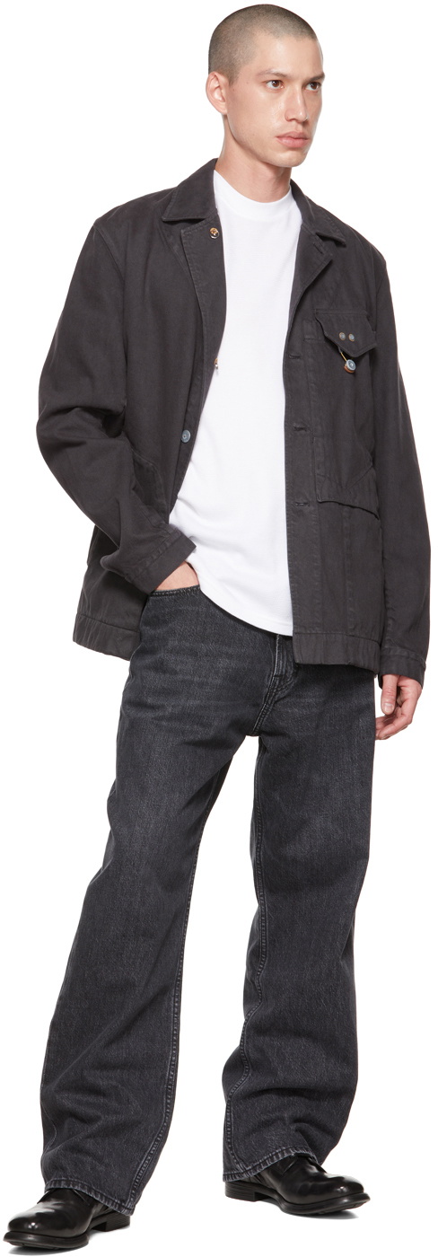 Objects IV Life Gray Workwear Blazer
