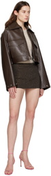 Aya Muse Brown Mela Skort