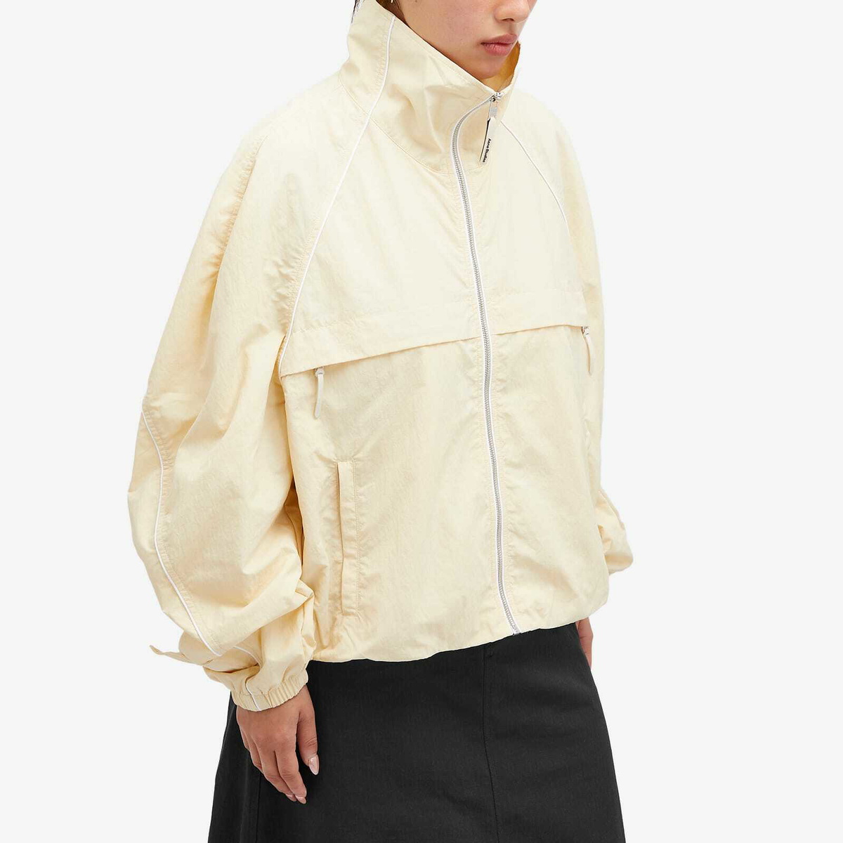 Acne Studios Women's Boxy Light Jacket in Warm White Acne Studios