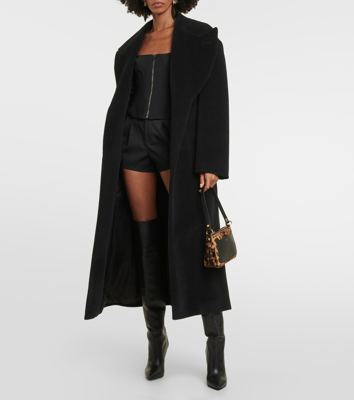 Tom Ford Embellished leather over-the-knee boots