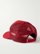 AMIRI - Arts District Logo-Embroidered Cotton-Canvas and Mesh Trucker Cap