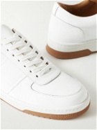Mr P. - Atticus Full-Grain Leather Sneakers - White