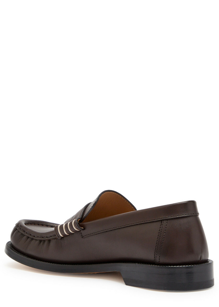 JW Anderson Leather Loafers Brown