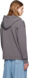 Carne Bollente SSENSE Exclusive Gray Zipcode Desire 'Sex' Hoodie