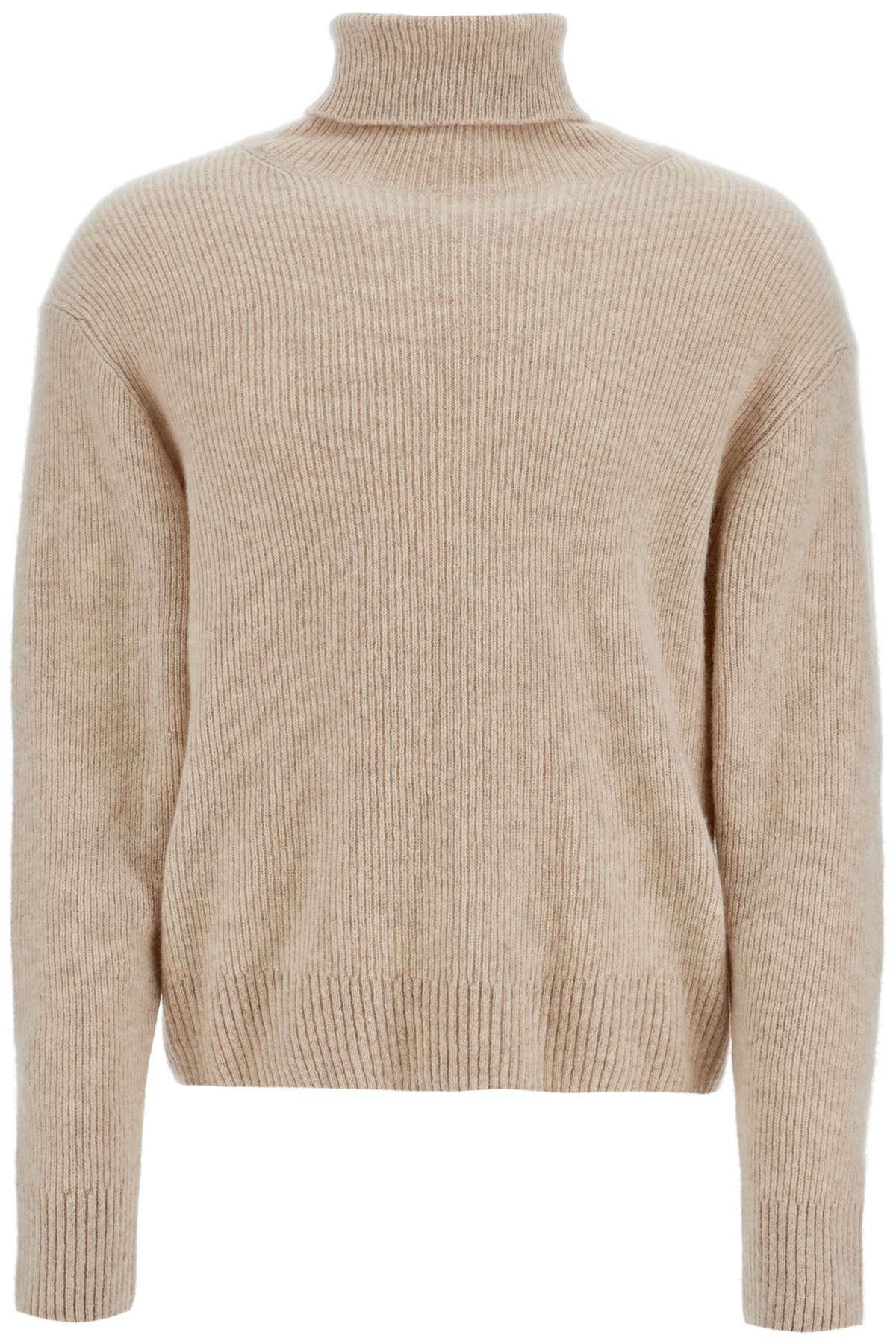 Cashmere and Silk Turtleneck | Cream