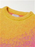 ERL Kids - Dégradé Knitted Sweater - Yellow