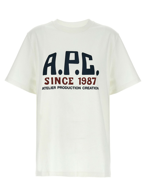 Photo: A.P.C. Logo Print T-shirt